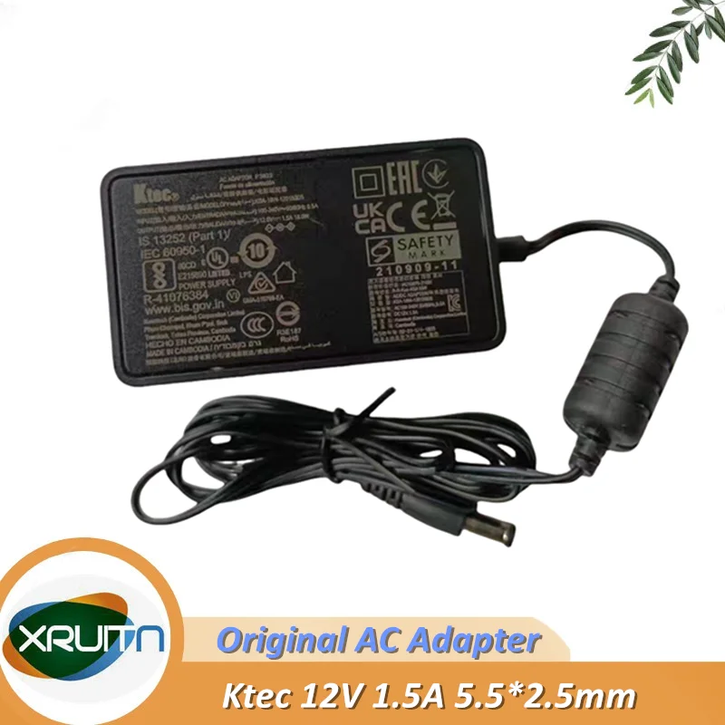 KSA-18W-120150D5 12V 1.5A 18W AC Adapter Charger For KTEC KSAS0181200150D5 Seagate WD External Hard Drive HDD Power Supply