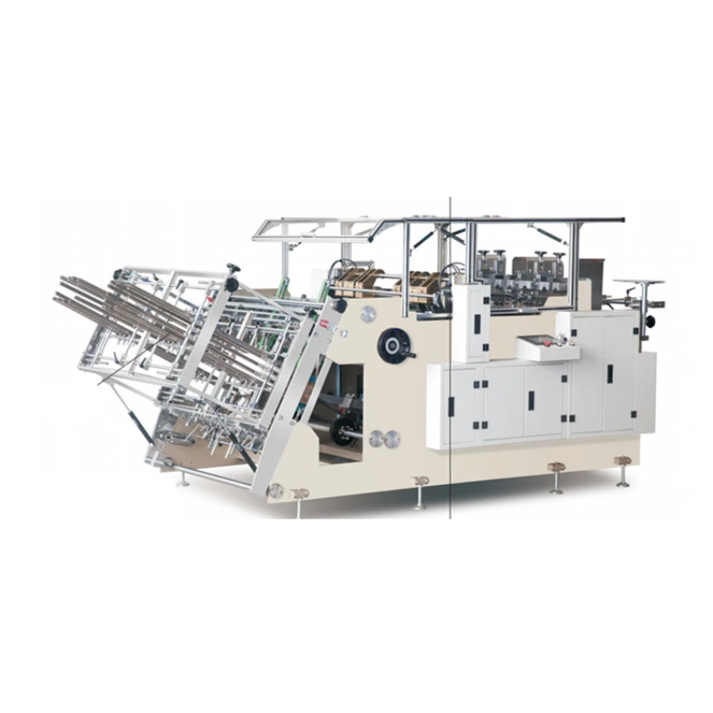 Automatic corrugated box factory direct sales paper fried chicken box forming machine fast food packaging