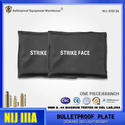 Level 3a NIJ IIIA Tactical Self Defense 6x8 Inch 10mm Side Waist Soft Aramid Plate Bulletproof Vest Waist Bulletproof Armor