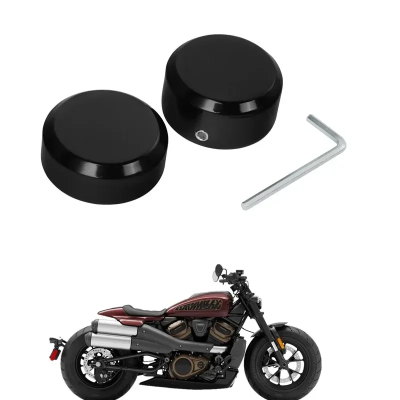 

Для Harley Sportster S RH1250S Pan America Special RA1250S 2021-2023 Запчасти для мотоциклов 2 шт. Комплект болтов крышки гайки задней оси