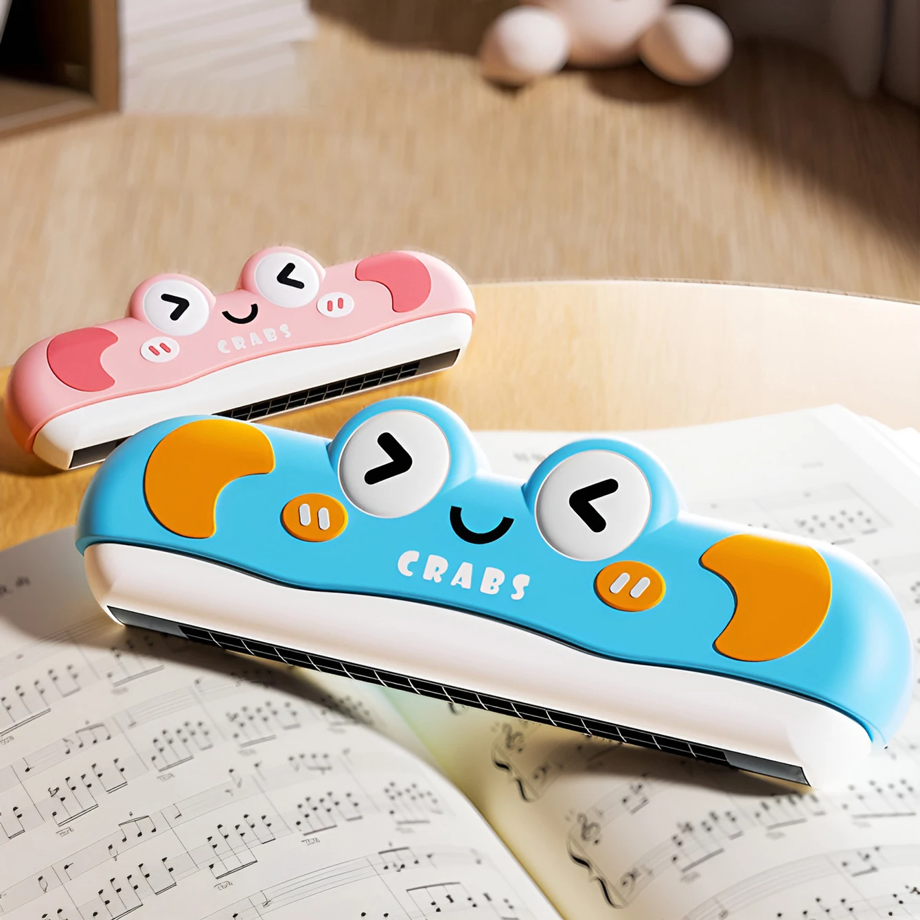 Instrumento musical de gaita infantil que pode ser soprado - gaita de brinquedo de nível iniciante para iniciantes.