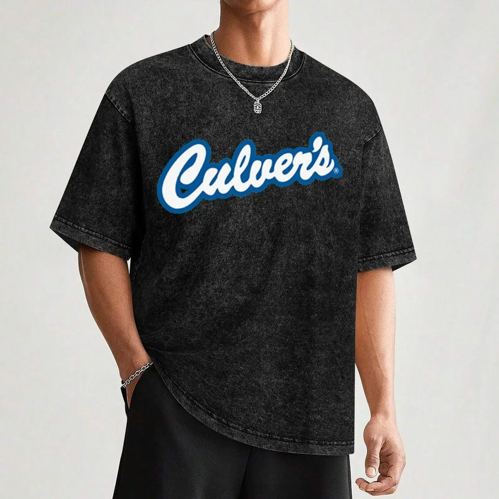 Culver's Logo T-Shirt blue archive graphic t shirt vintage shirts  tee men image 3