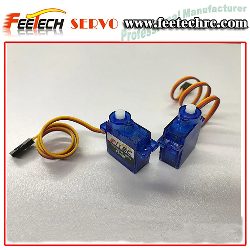 2PCS Smart Car Robot Servo 360 Grad Kontinuierliche Rotation Servo FS90R Roboter Arm Servo Robotic DIY