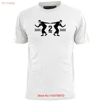 Mens Dancing Nutty Boys v2 2 Tone Ska T Shirt Specials Madness Hall Rude Boy vintage Washed Versatile Comfortable