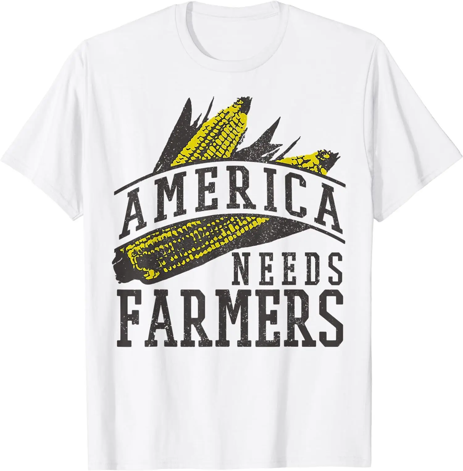 

NEW LIMITED America Needs Farmers Farmer Corn Agriculture TShirt