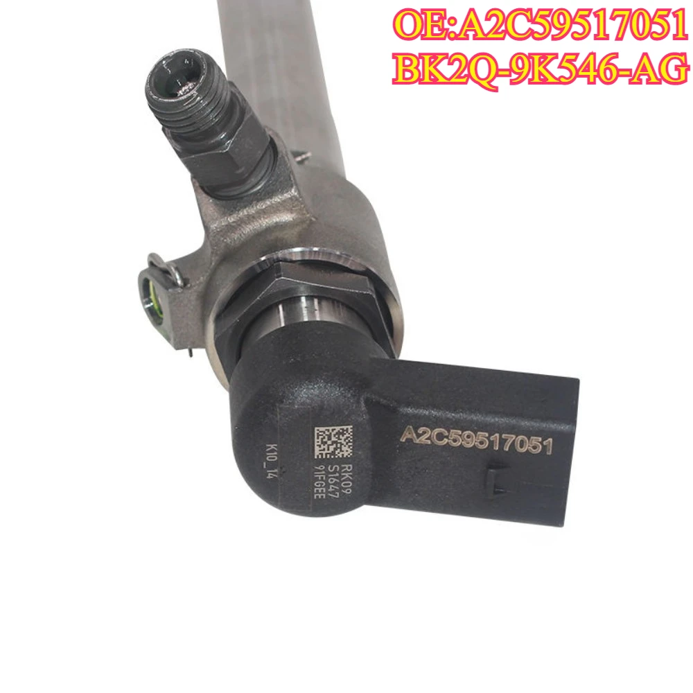 Original High Quality New For A2C59517051 BK2Q-9K546-AG Common Rail Injector Assembly for Ford Transit Ranger 2.2L
