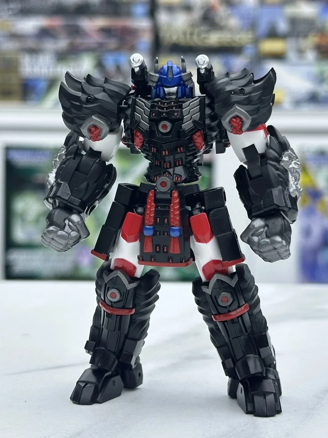 IN MAGAZZINO Trasformazione Fabbrica di Ferro Ferro Samurai Serie SE EX-75 EX75 Oosarushogun Action Figure Robot Giocattoli Regalo