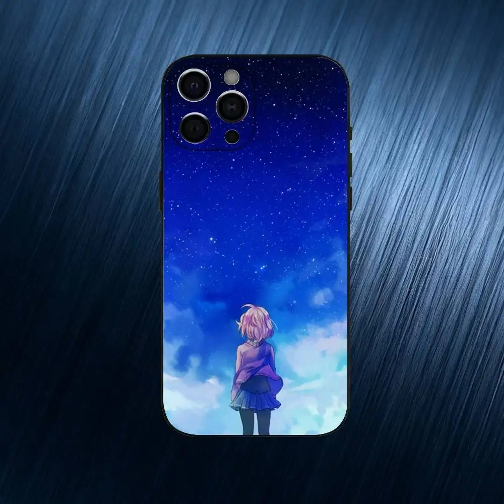 Anime B-Beyond de grens telefoonhoesje voor iPhone 17,16,15,14,13,12,11 Plus, Pro Max, zachte siliconen hoes