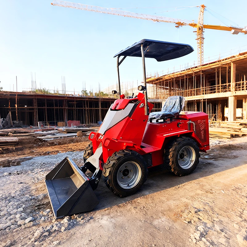 

High Efficiency S490 Mini Skid Steer Loader New Type Skid Steer Wheel Loader Multifunctional Skid Steer Loaders For Farm