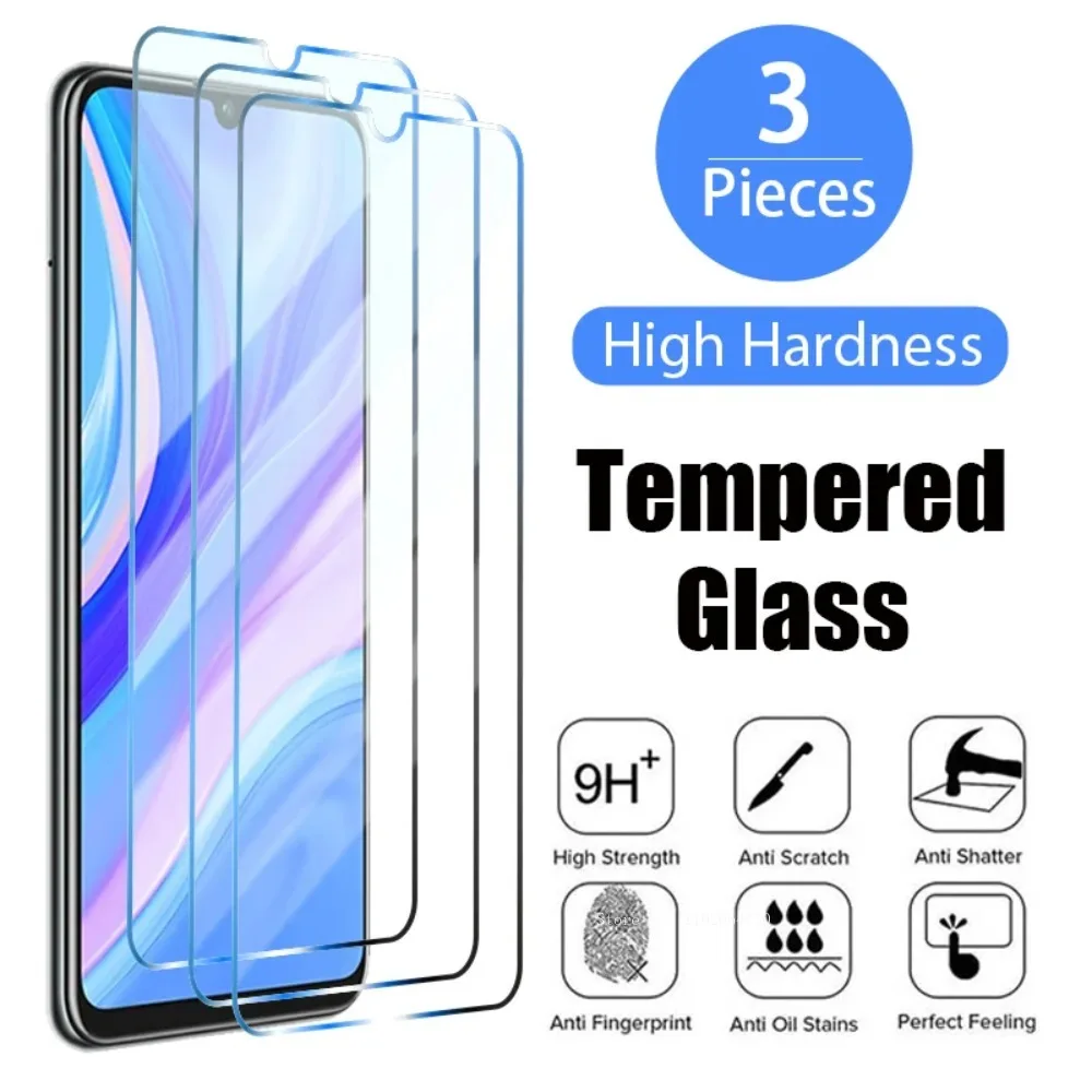 2-3PCS Screen Protector for Huawei P30 P40 P20 Mate 20 Lite Y6 Y7 Tempered Glass on Huawei P Smart Z  2019 2021 Nova 5T Glass