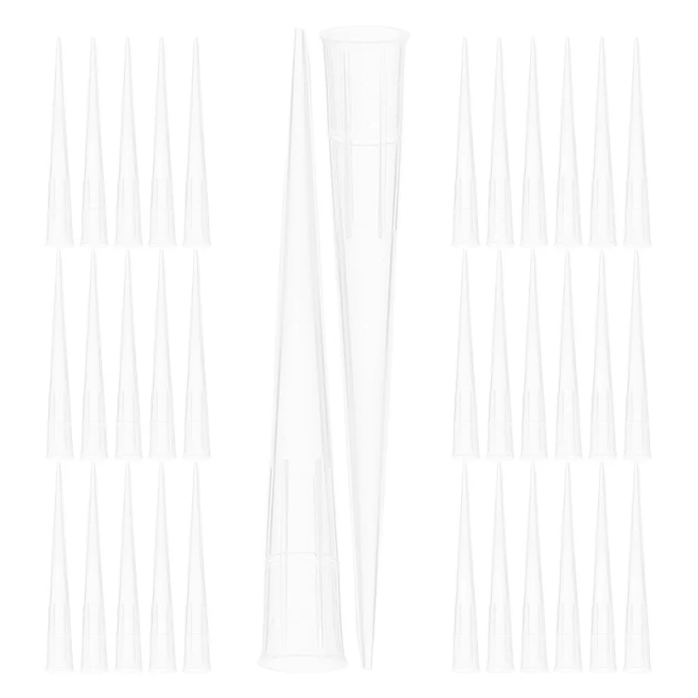 

200pcs Flower Mud Fixer Transparent Plastic Tubes for Long Stem Flowers Water Holders DIY Arranger Accessories