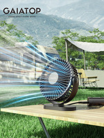 GAIATOP USB Desk Fan 3 Speeds Quiet Portable Fan Cooling Small Fan Rotatable Mini Fan Personal Table Fan for Home Office Desktop