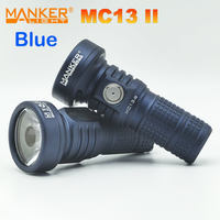 BLUE Mankerlight MC13 II LUMINUS SBT90.2 LED 4500 Lumens Type-C USB Rechargeable 18350&18650 Battery