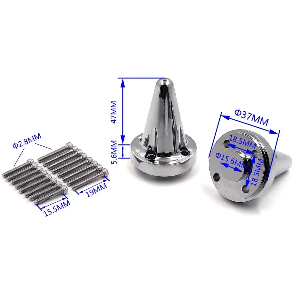 

Replacement Motorcycle Spike Bar Ends Stiletto End Caps for Honda VTX 1300 C R S RETRO Motorcycle Parts