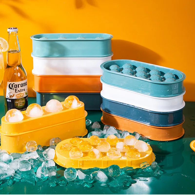

Ice Cube Maker Ice Cube Mold Ice Ball Ice Maker Mold Whiskey Frozen Round Ice Cube Spherical Ice Tray Ice Mold Storage Box