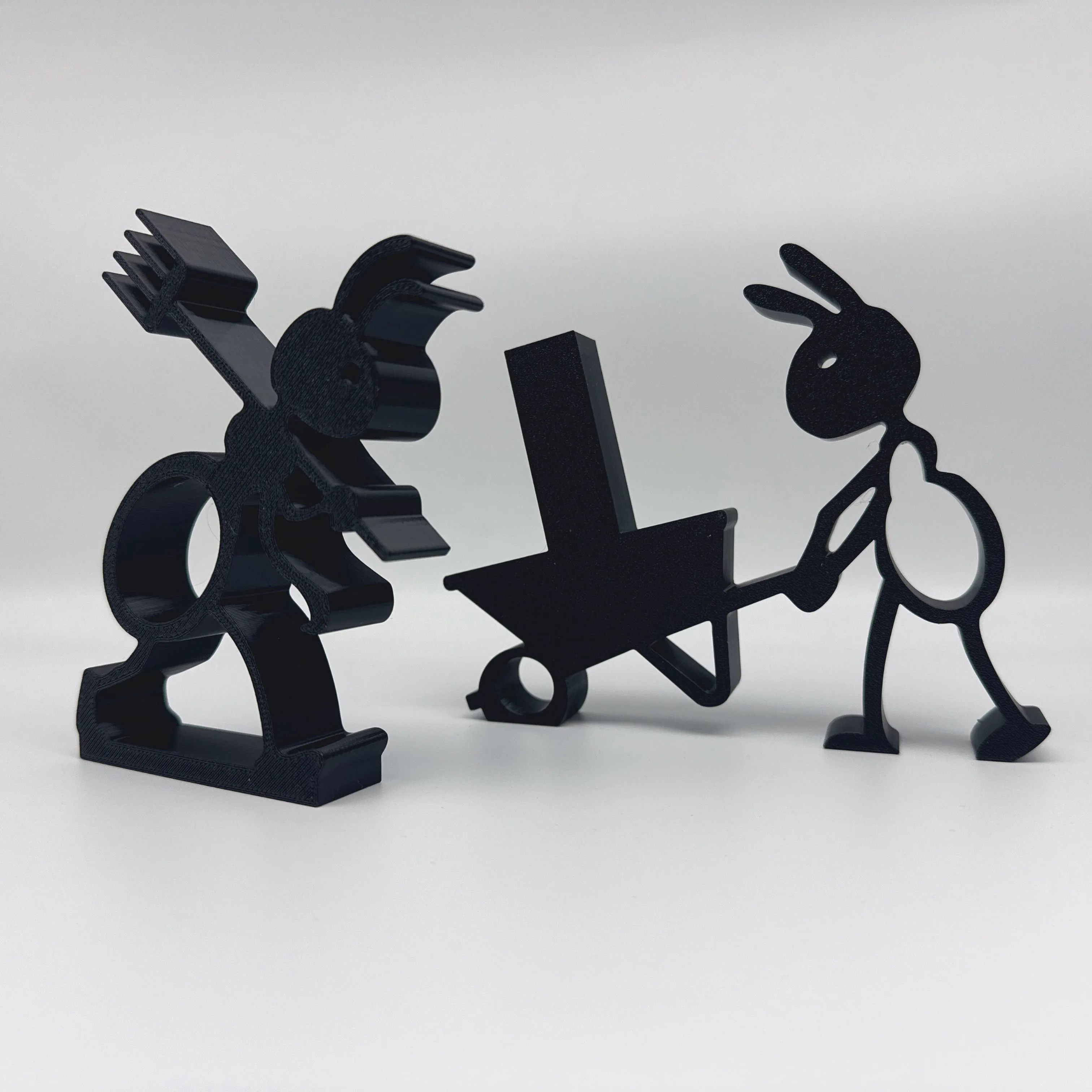 3D Printing, Simple and Practical Paper Towel Holder, Cute Ant Animal Shape Plastic, Office Toilet Washing Area Home Decoration