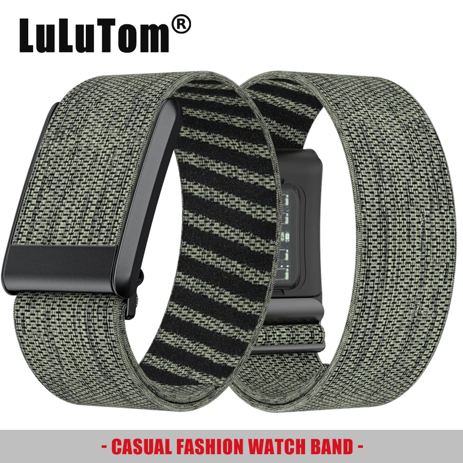 

Nylon Elastic Band Strap For Whoop 5.0/MG Sports Cashmere Breathable Bracelet For WHOOP 3.0 4.0 Smartwatch Replacement Wristband