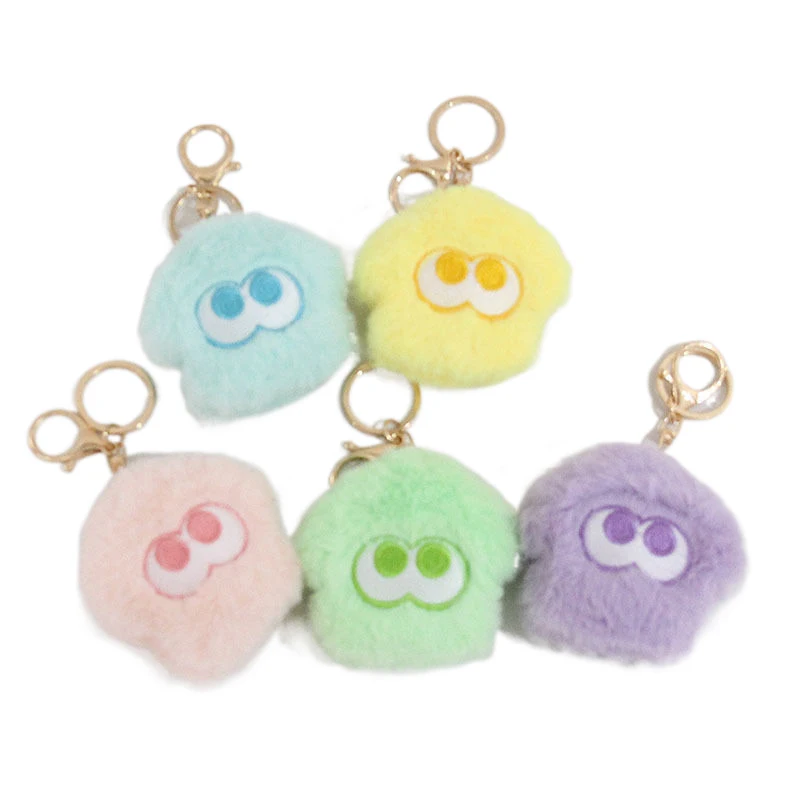 

Kawaii Squid Plush Doll Pendant Game Splatoon Toys Creative Mini Backpack Decorative Key Chain Christmas Gifts For Friends