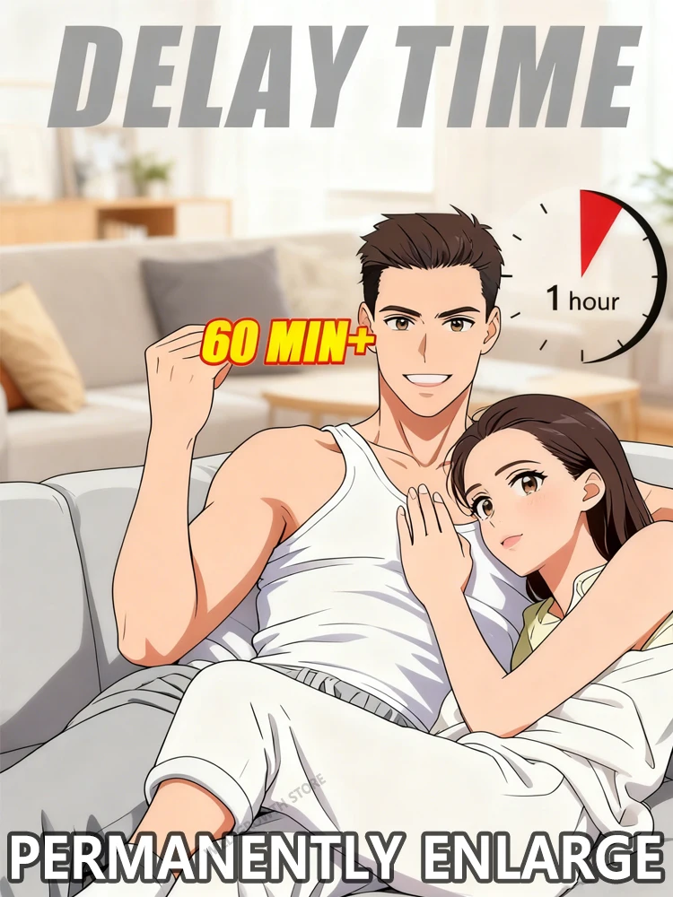 Penis enhancement spray, massage for permanent enlargement of 38cm, enjoy 120 minutes of uninterrupted sex each time.