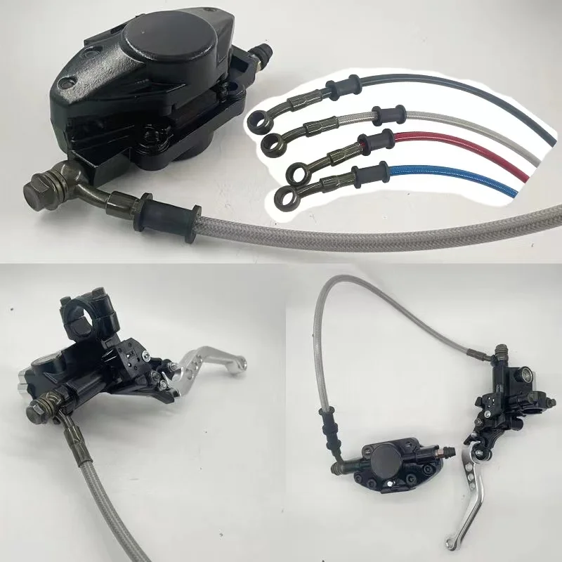 

Motorcycle 500 To 1500mm Hydraulic Reinforced Brake Clutch Oil Hose Line Pipe for ATV Dirt Pit Racing Bike Steel Brake Cable
