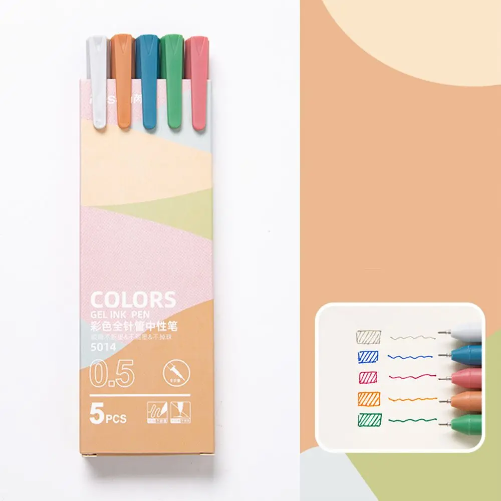 

0,5 мм прочные студенческие подарки, канцелярские товары, набор маркеров, цветная ручка, ручка для подписи, гелевая ручка для письма