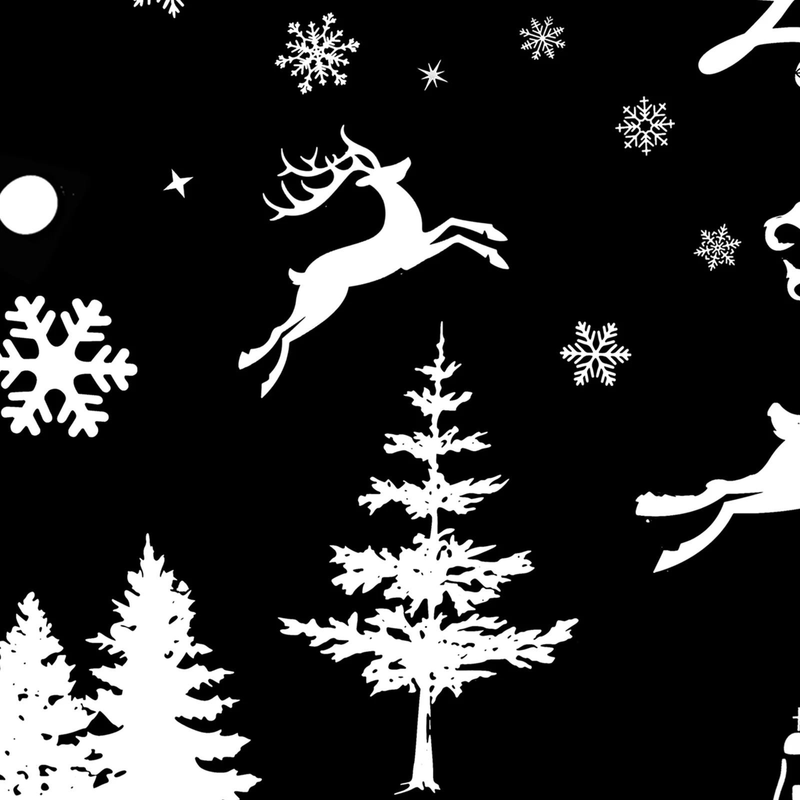 

Snow Globe Ornaments Christmas Window Stickers Static Cling Decals For Glass Holiday Decorations Xmas Party Home Decor