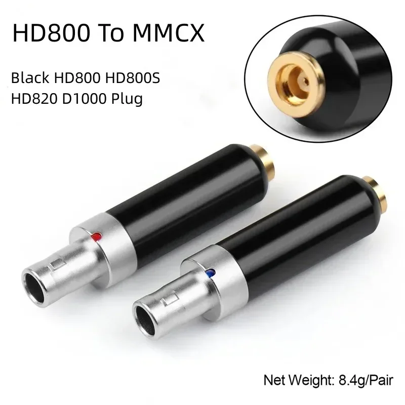 Convertidores HD700 1840 1440 R70X HD25 HD600 HD650 HD800 a MMCX convertidor de auriculares hembra adaptador de Audio electrónica de consumo