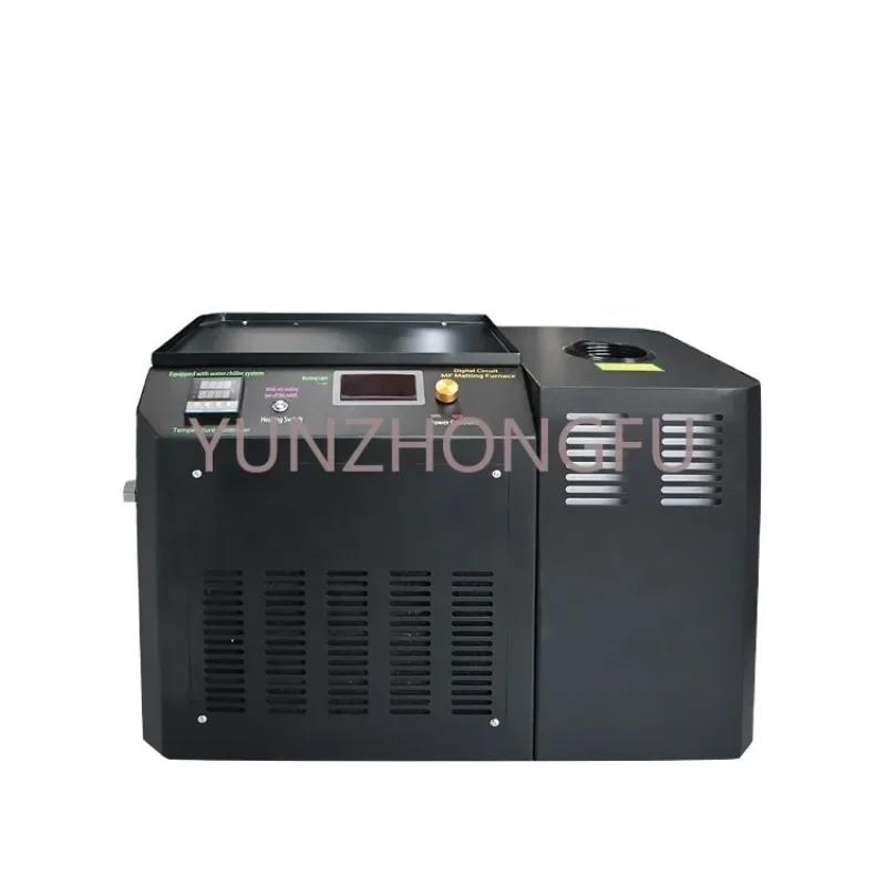 ( temperature control model ) 1KG Induction Furnace Heater 1200 Degree China with Water Cooling System