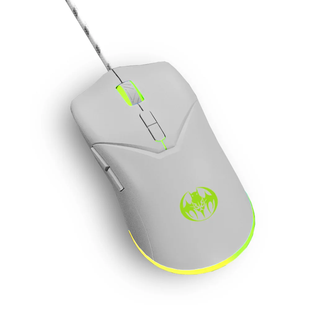 Mouse da gioco cablato 7D Mouse da gioco a 6 velocità 7200 DPI all'ingrosso