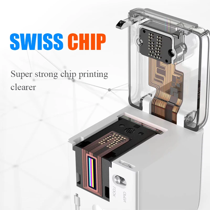 Smart Inkjet Portable Wifi Usb Printer T-Shirt Logo Custom Printing Mobile Color Mini Handheld Inkjet Printer