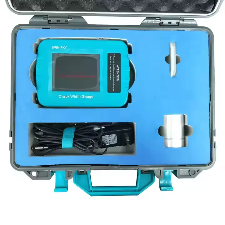 Graigar GTJ-FKY الرقمية الكراك الخرساني عرض تستر مقياس متر 0.01-2.00 مللي متر الجسور الأنفاق المباني سطح معدني