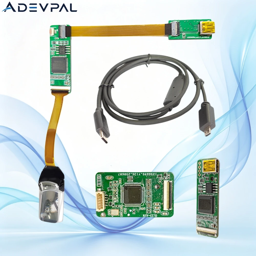 0.23 Inch OLED Display Module for Motorcycle Helmet Riding Fire 3000cd/m2 640*480 HDMI AV HUD Head-up Smart Headwear LCD Module