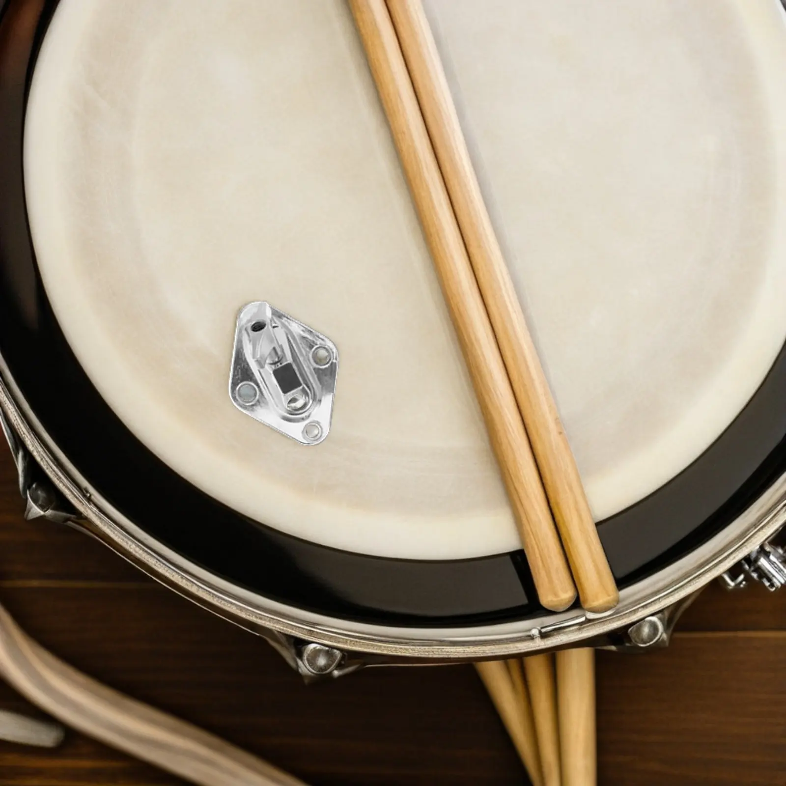 Stable Bass Drum Leg Bracket Base – Metal Floor Stand for Enhanced Vibration Control, Universal Percussion Accessory