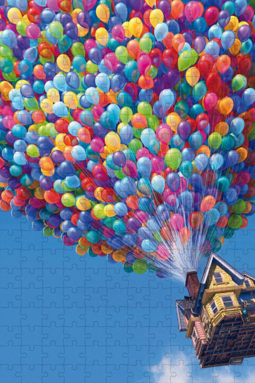 Disney movie Pixar Up Jigsaw Puzzle 108/200/300/500/1000 Pieces jigsaw Puzzles for Adult Decompression Game Kids Handmade Toys