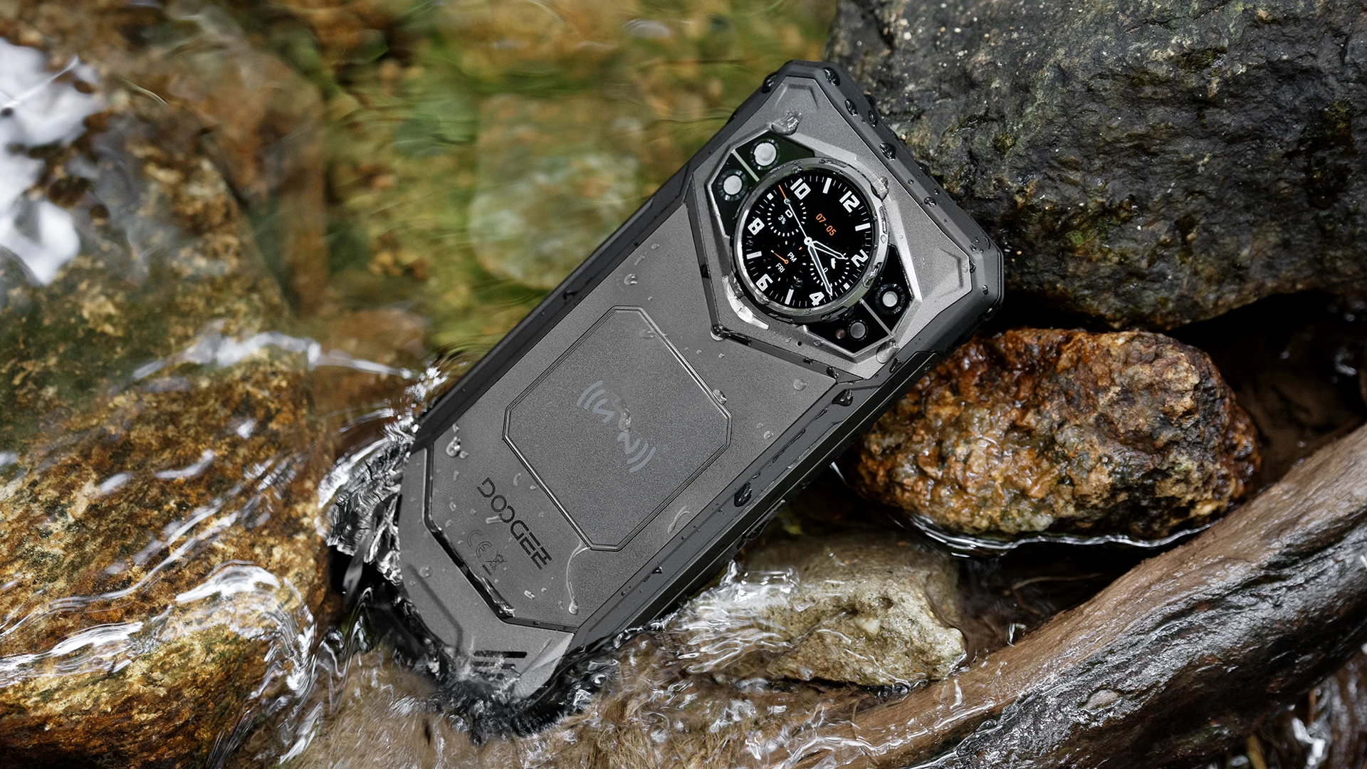 DOOGEE S200 Rugged Phone 5G Dimensity 7050 Octa Core 1.32" AMOLED Rear Display 12GB RAM+256GB ROM 100MP Camera 10100mAh 5G Phone