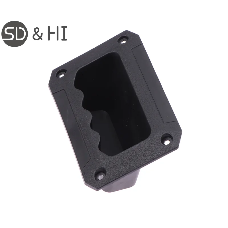 1Pc Black Plastic Speaker Side Handle For Cupboards Amplifier Speaker Case Guitar Replacement Side Durable Sound Handle