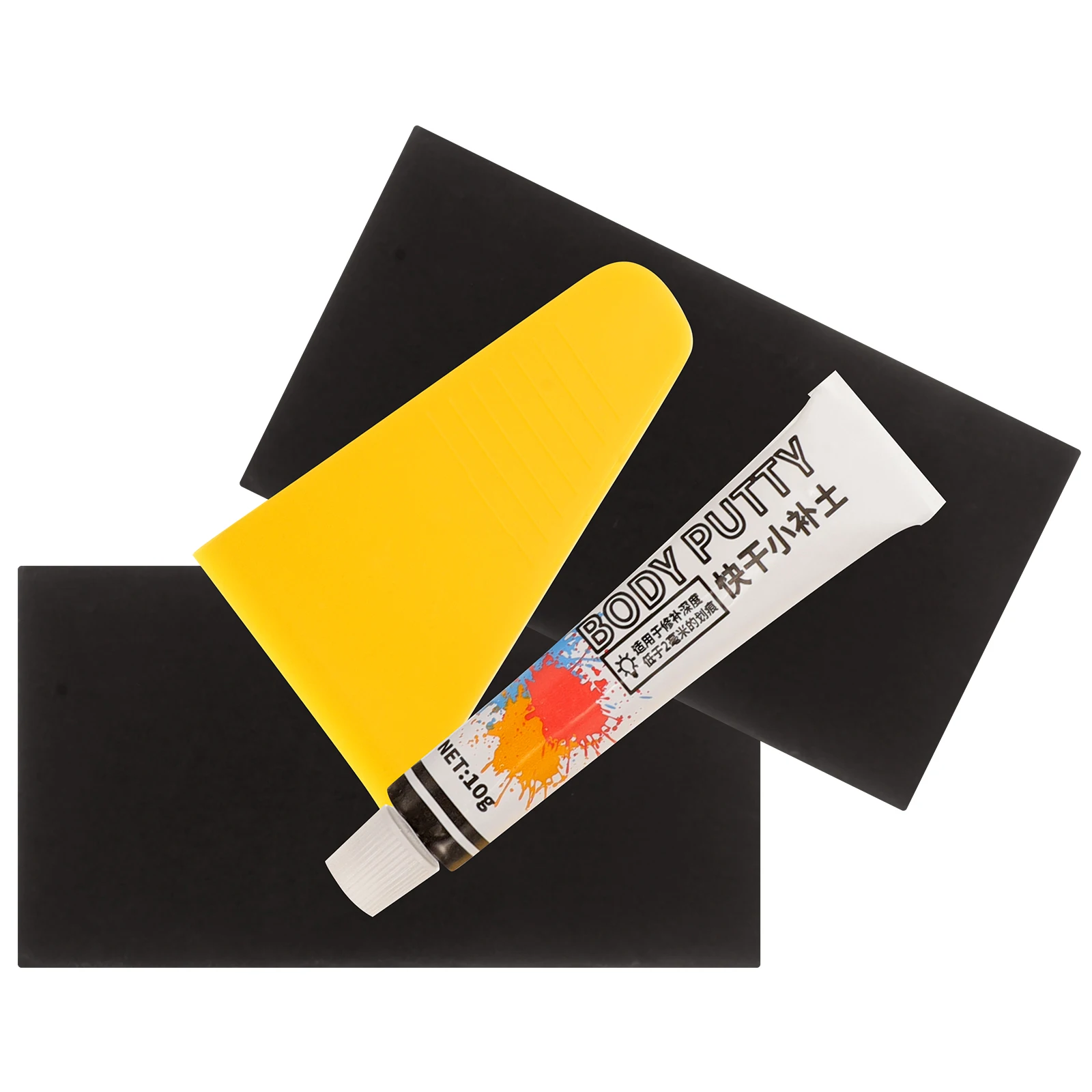 

Car Paint Repair Putty Quick Dry Body Filler Synthetic Resin Tool Kit Vehicle Compatibility Multi Model Use