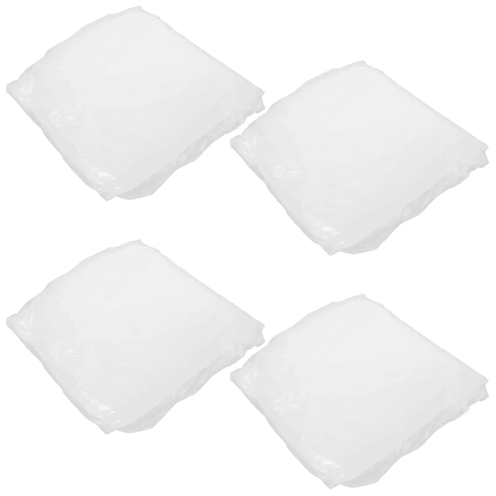 

4 Pcs Rain Cover Motorcycle Jacket Bikes Motorcycles Covers Waterproof Outdoor Storage Clear