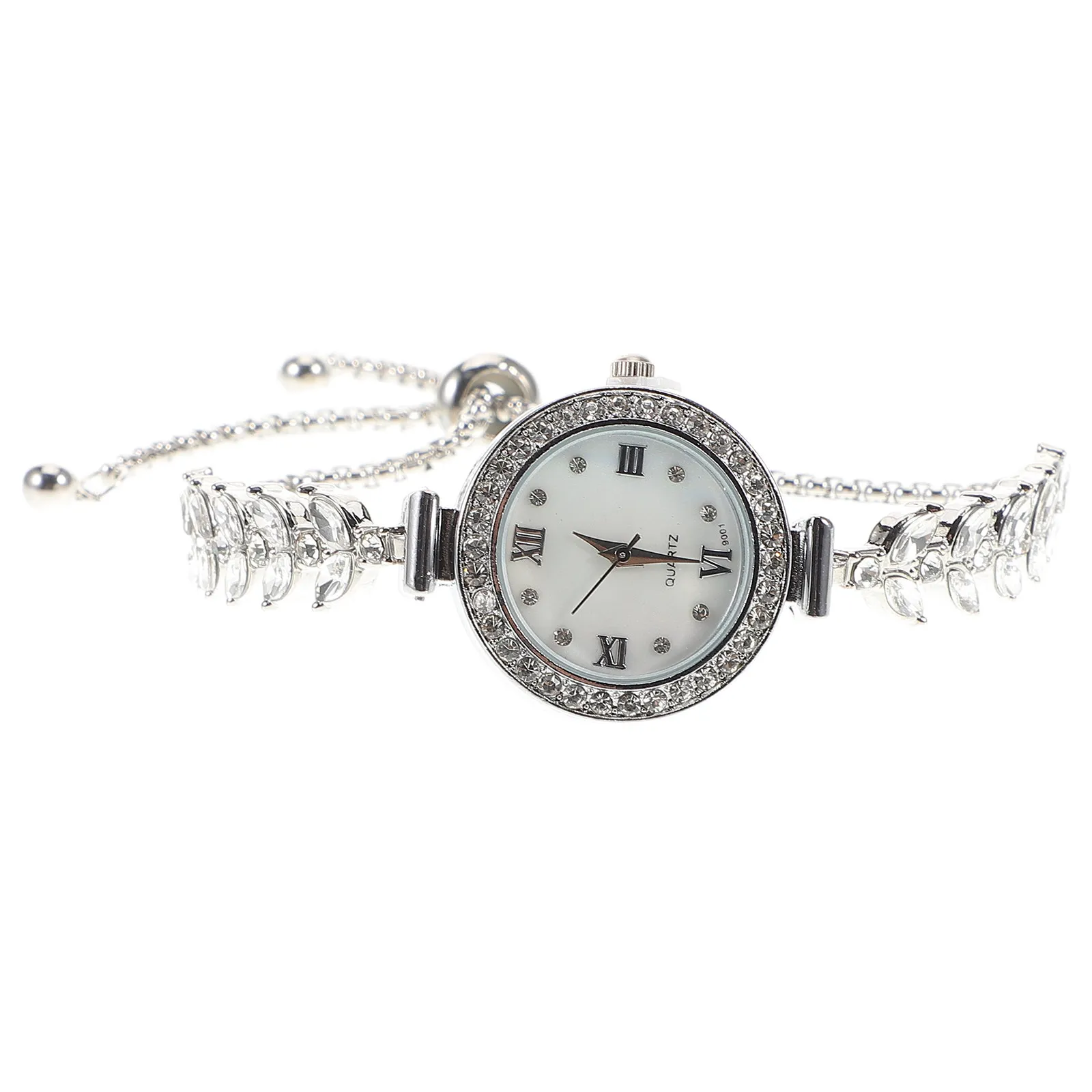 

Роскошные кварцевые часы для женщин, элегантный дизайн в стиле русалки, часы с кристаллами и стразами, серебряный браслет, женские наручные часы-браслет для платья