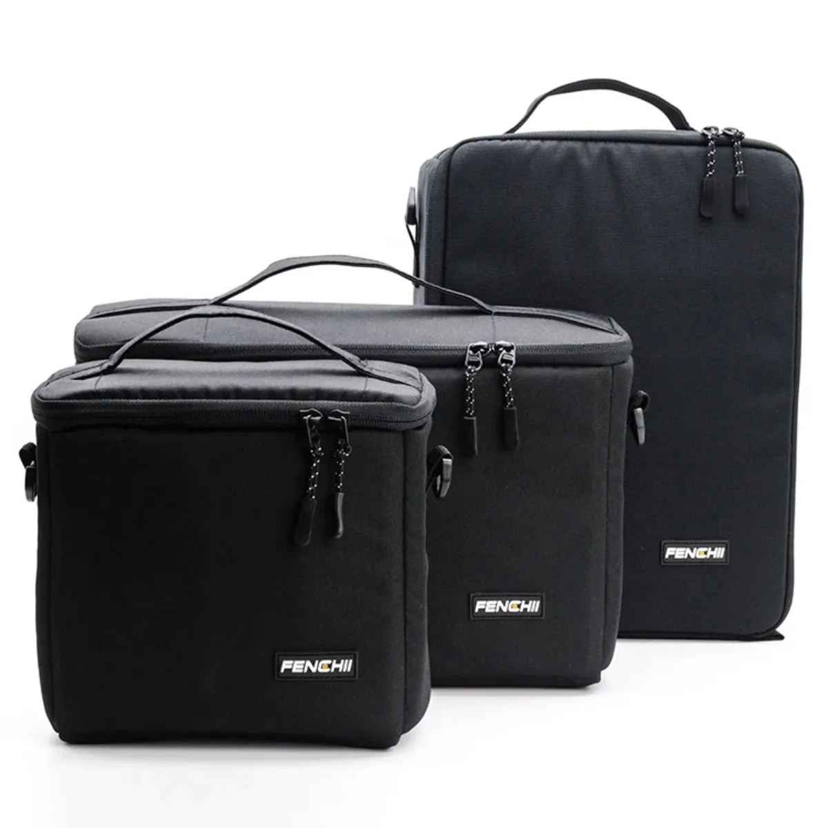 Borsa per il trasporto della fotocamera Spessa protezione per fotografia Inserto divisorio Divisore per obiettivo DSLR SLR Canon Nikon Sony Pentax