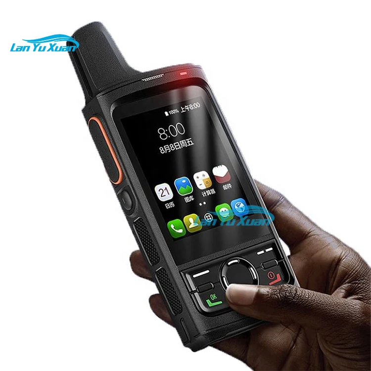 

2023 New Arrive 4G Lte Touch Screen Smartphone and Two Way Radio Handheld 1000km Mini Walkie Talkie