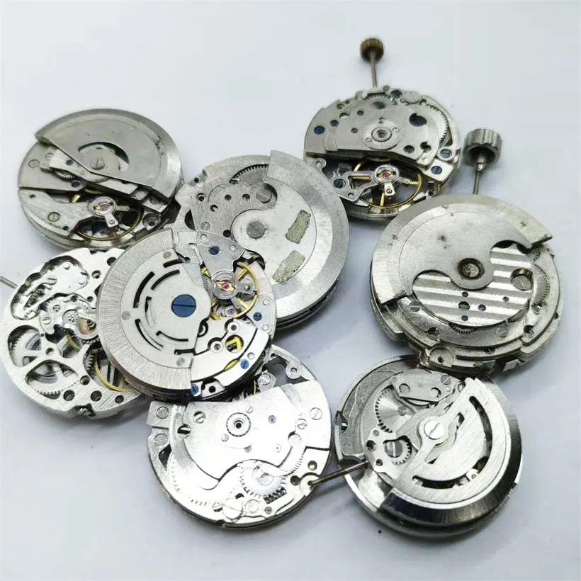 Non functional Bad Movement for Beginners Practice Disassembly Research Old Movement watch accessories Styles Randomly Shipped image 3