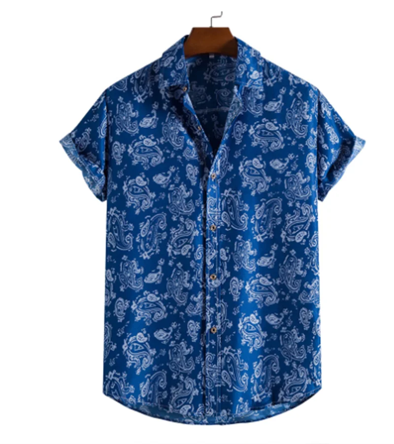 Chemise léopard imprimée en 3D pour hommes, mode décontractée, manches courtes, hawaïenne, chemises de plage, personnalité, revers, rentabilité,