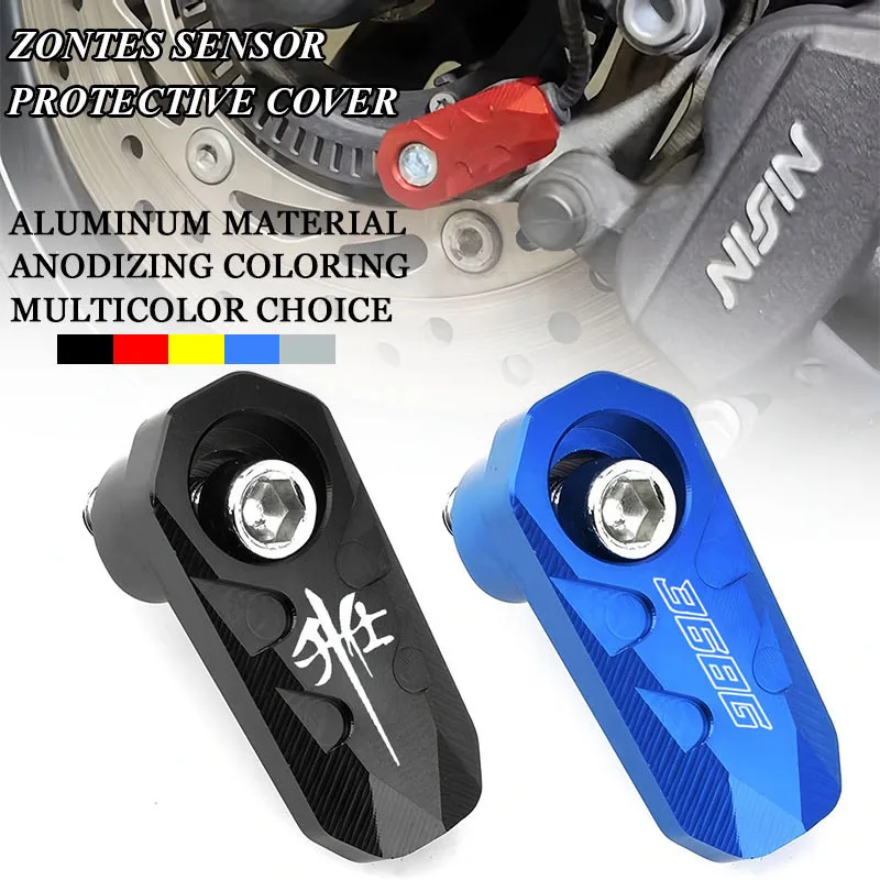 

For Zontes 368G 368E 350E 310V/X/T Zt250 G Motorcycle FrontRear Wheel ABS Sensor Protector Guard Cap