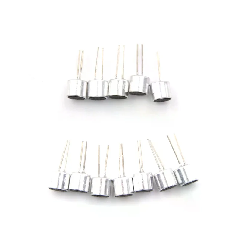 20Pcs Electret Microphone Inserts 6050 with PCB Pins Condenser