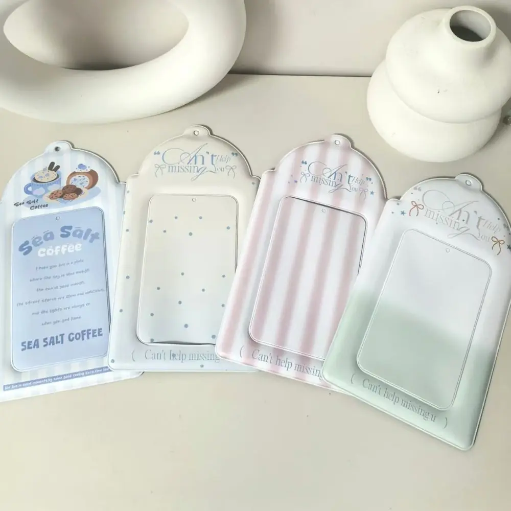 

Miss You Series Postcard Card Holder Waterproof Fresh Kpop Idol Photo Protection Cover 6 Inch High Appearance Level Card Sleeve