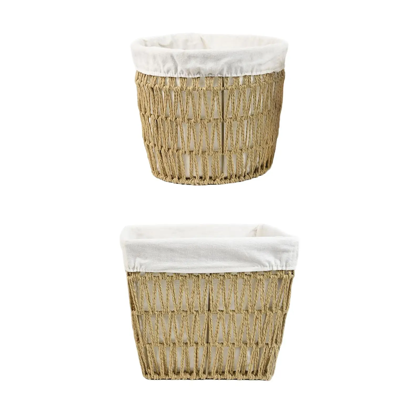 

Красивая тканая корзина для хлеба, держатель для закусок, многофункциональная, организирующая, корзина для хранения мелочей, корзина с фруктами