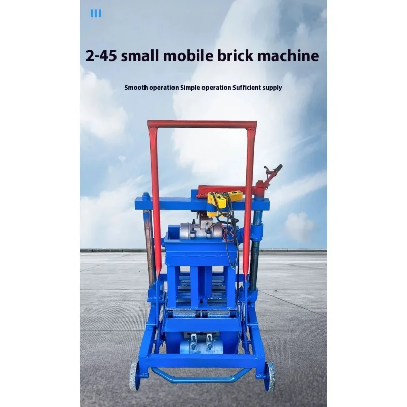 Block Making Machine Semi Automatic Hollow Hallow Concrete Cement Brick Make Machinery fly ash brick making machine price simple