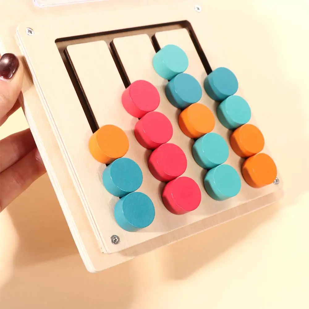 

Деревянная развивающая игра для тренировки координации рук и глаз, развития логического мышления и раннего обучения.