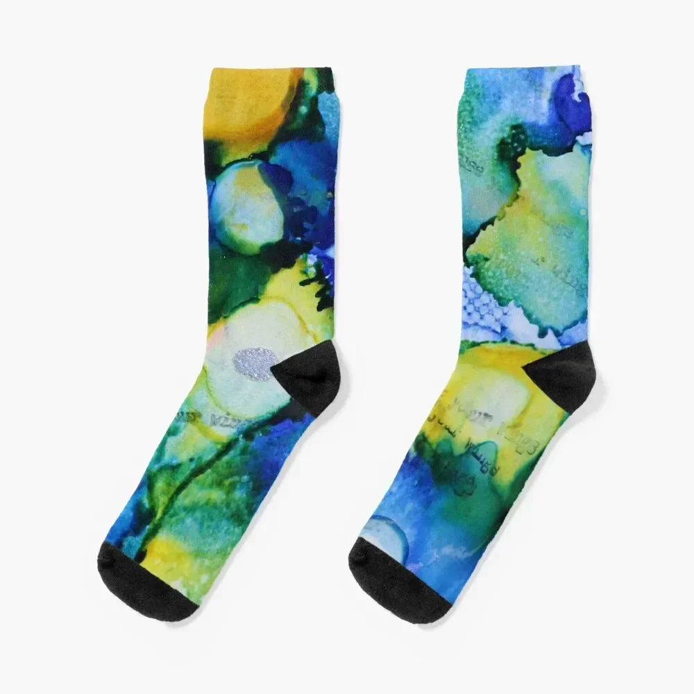 Use your wings (happy art) Socks gym cool luxe Men's Socks Luxury Women's